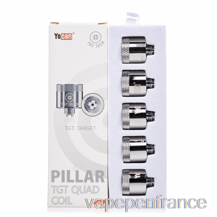 Yocan Pilier TGT Bobines De Remplacement Pilier TGT Quad Bobines Vape Stylo